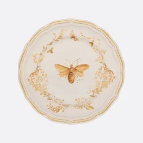 迪奥/Dior 餐盘 白色和金色饰面小蜜蜂标识 HYJ01ABE1U_C200_TU