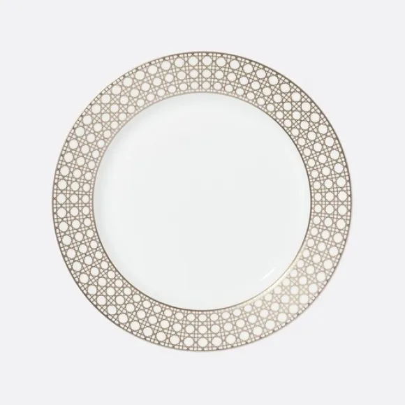 迪奥/Dior 甜点盘 金色藤格纹装饰 HYJ01CAP3U_C090_TU