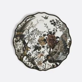 迪奥/Dior 餐盘 烟熏色 Jardin d'Hiver Large Night Bird 图案 HYJ01JPP2U_C971_TU