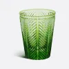 迪奥/Dior 玻璃杯 绿色人字斜纹图案 HYK01CHV0U_C600_TU