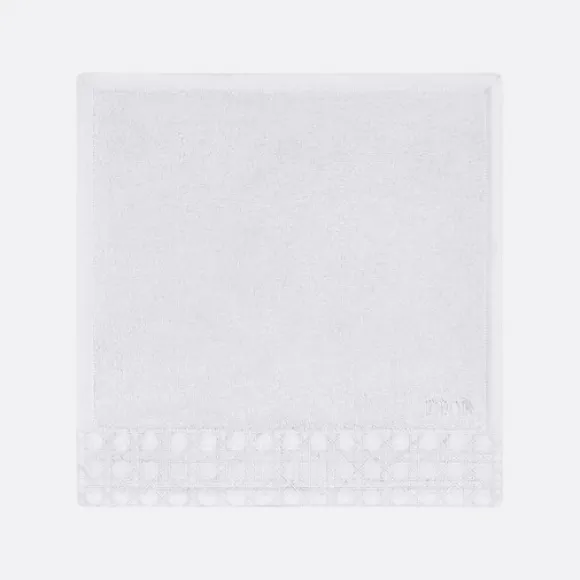 迪奥/Dior 毛巾 白色机织藤格纹饰带 HYN01SLC4U_C000_TU
