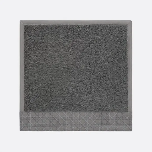 迪奥/Dior 毛巾 煤灰色机织藤格纹饰带 HYN01SLC4U_C840_TU