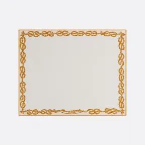 迪奥/Dior 餐垫 二零二三早春系列黄色 Ropes 图案 HYO04CPM0U_C200_TU