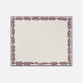 迪奥/Dior 餐垫 二零二三早春系列紫色 Ropes 图案 HYO04CPM0U_C440_TU