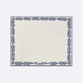 迪奥/Dior 餐垫 二零二三早春系列蓝色 Ropes 图案 HYO04CPM0U_C500_TU