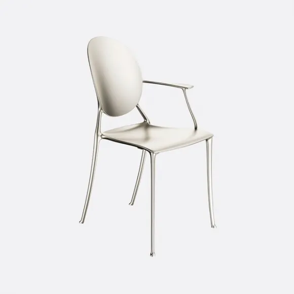 迪奥/Dior DIOR X STARCK 联名系列 MISS DIOR 椅子 缎面铝材，单扶手 HYR02MAM0U_C090_TU