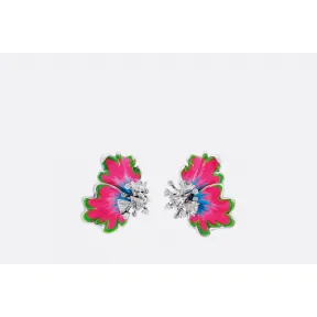 迪奥/Dior Milly Carnivora Egratigna Angélique 750/1000白金耳环  JBDN94029 0000