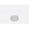 迪奥/Dior My Dior 750/1000白金镶钻戒指 JMDI94001 0000