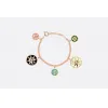 迪奥/Dior Rose des vents 750/1000玫瑰金和黄金手镯 JRDV95060 0000