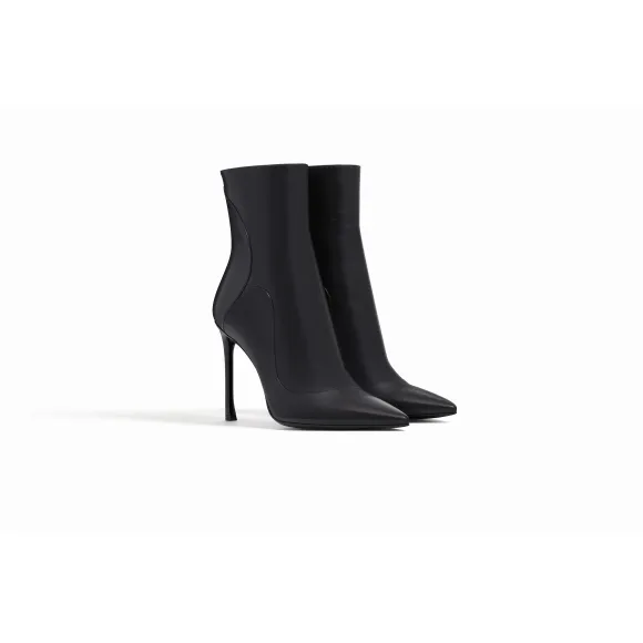 迪奥/Dior 黑色光滑小牛皮短靴 KCI351VEA S900