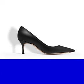 迪奥/Dior 黑色小羊皮高跟鞋 KCP315LAB S900