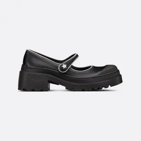 迪奥/Dior D-Doll 2.0 玛丽珍鞋 黑色柔软牛皮革 KDP951VSO_S20X_T34