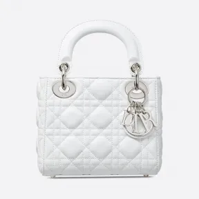 迪奥/Dior Lady Dior羊皮革迷你手袋 M0505PCAL-M010