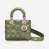 迪奥/Dior 灰绿色羊皮革 My ABCDior Lady Dior 手袋 M0538OCAL-M52H