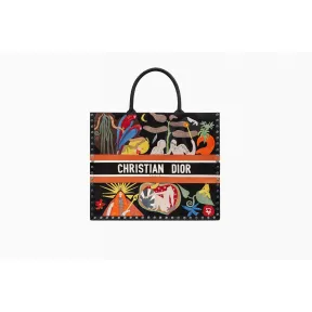 迪奥/Dior Dior Book Tote彩色小牛皮手提包 M1286VSIH M911