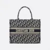 迪奥/Dior 小号蓝色 Dior Oblique 印花 Book Tote 手袋 M1296ZRIW-M928