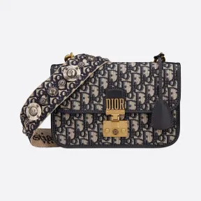 迪奥/Dior Dioraddict蓝色帆布手提包 M5818CTZO-M928