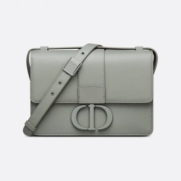 迪奥/Dior 30 Montaigne 手袋 灰色哑光粒面牛皮革 M9203IBAV_M41G_TU