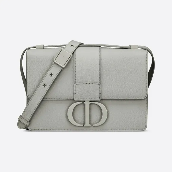 迪奥/Dior 岩石灰哑光牛皮革 30 Montaigne手袋 M9203IBFK-M41G