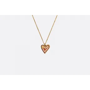 迪奥/Dior  Dioramour 迷你心形吊坠项链  N0995DMRLQ D919