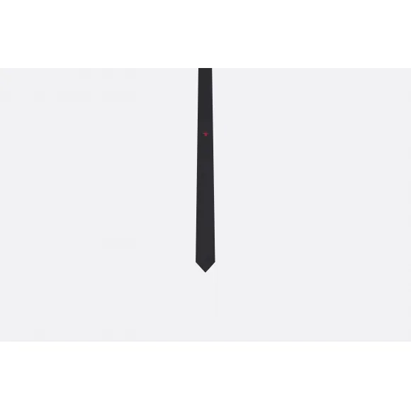 迪奥/Dior 黑色真丝领带  PIS1010144 C907