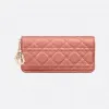 迪奥/Dior 【仅限日本】Lady Dior  Voyageur长钱夹      S0007ONMJ-M82P