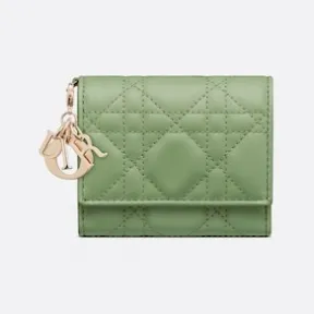 迪奥/Dior Lady D 莲花长款钱夹        S0181ONMJ-M59H