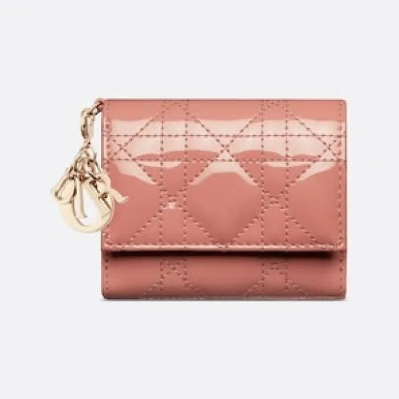 迪奥/Dior  Lady D ior 荷花款钱包     S0181OVRB-M82P