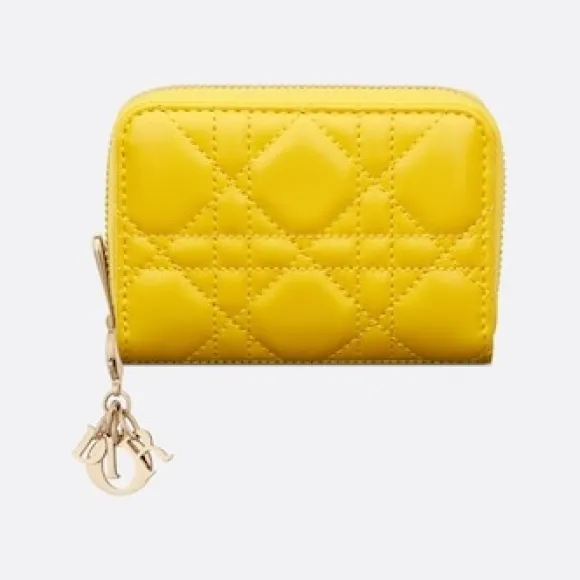 迪奥/Dior 小码 Lady Dior  Voyageur 零钱包 S0985ONMJ-M32Y