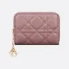 迪奥/Dior 小码 Lady Dior  Voyageur 零钱包 S0985ONMJ-M81P