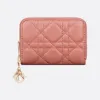 迪奥/Dior 小码 Lady Dior  Voyageur 零钱包 S0985ONMJ-M82P