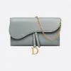 迪奥/Dior Saddle 长型银包配链带 S5614CCEH-M81B
