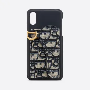迪奥/Dior Dior Oblique iPhone X马鞍手机套 S5628CTZQ-M928