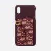 迪奥/Dior Dior Oblique iPhone XS Max马鞍手机套 S5633CTZQ-M974
