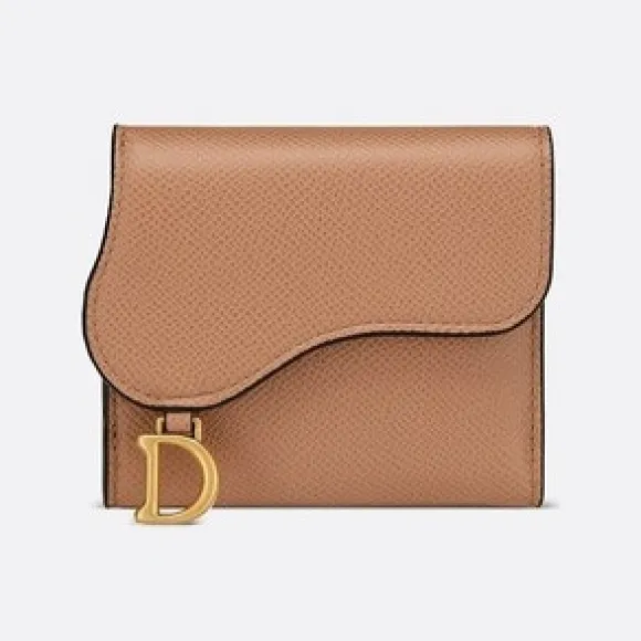 迪奥/Dior 马鞍 Lotus 钱包 绯红色粒面牛皮革 S5652CBAA_M50P_TU