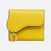 迪奥/Dior Saddle Lotus 钱包 S5652CCEH-M32Y