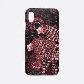 迪奥/Dior 桃红色多色牛皮革 Lady Dior Dior Animals iPhone XS Max 动物图案手机套 S8042OSFA-M929