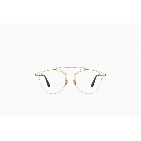 迪奥/Dior DiorSoRealO金色眼镜 SOREALOJ 5G19