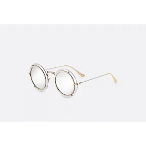 迪奥/Dior DiorSurrealist银色和金色太阳眼镜  SURREALIST0 00DC