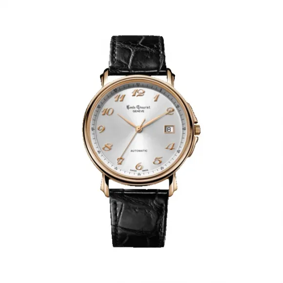 艾米龙/Emile Chouriet 莱蒙系列 18k玫瑰金 自动机械 男表 01.1168.G38.4.2.20.2