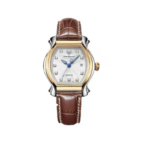 艾米龙/Emile Chouriet 当代奢华系列 精钢/18K黄金 自动机械 女表 06.1138.L.5.27.2