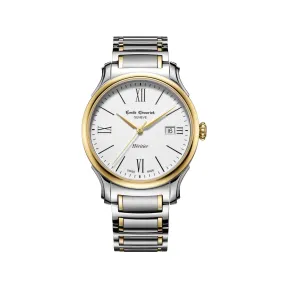 艾米龙/Emile Chouriet 传承系列 精钢 18K金表圈 自动机械 男表 08.1128.G.6.0.28.0