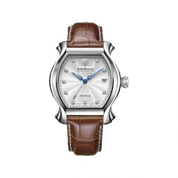 艾米龙/Emile Chouriet 当代奢华系列 精钢 钨钢表圈 自动机械 男表 08.1138.G.8.27.2