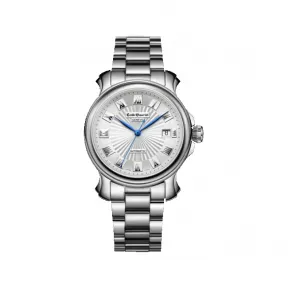 艾米龙/Emile Chouriet 时光之翼系列 精钢 内钨钢外精钢双表圈 自动机械 男表 08.1156.G.6.86.25.6