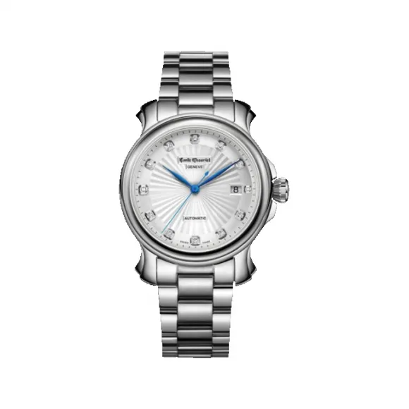 艾米龙/Emile Chouriet 时光之翼系列 精钢 钨钢及精钢双圈 自动机械 男表 08.1156.G.6.86.27.6