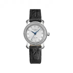 艾米龙/Emile Chouriet 时光之翼系列 精钢 表圈镶嵌65颗天然钻石 石英 女表 61.1156.L.D.27.2