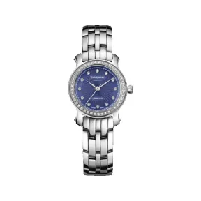 艾米龙/Emile Chouriet 时光之翼系列 精钢 表圈镶嵌45颗天然钻石 石英 女表 61.1156.L.D.97.6