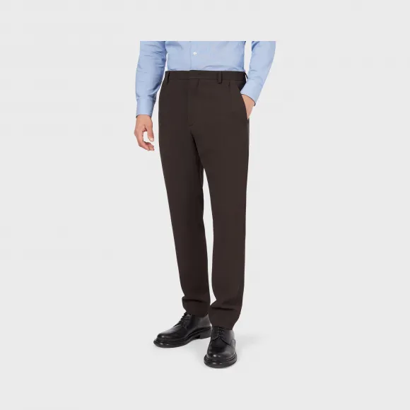 乔治阿玛尼/GIORGIO ARMANI 男士 棱纹平布修身裤装 54170599wc