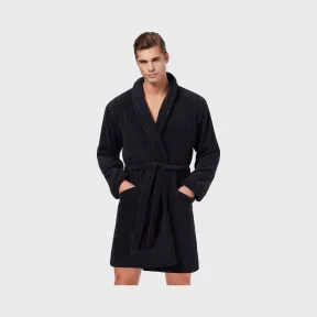 安普里奥·阿玛尼/Emporio Armani 带鹰标贴片的浴袍 48224009uw