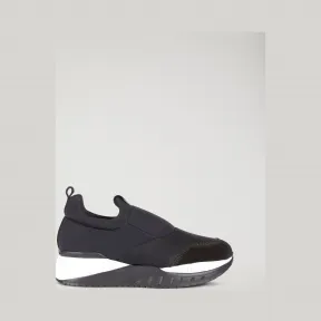 安普里奥·阿玛尼/Emporio Armani 绒面革细节潜水面料便鞋 11504080fe